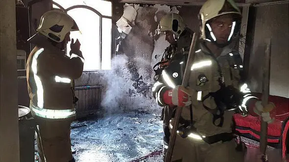 زنده زنده سوختن 3 نفر در انفجار وحشتناک خمینی شهر 