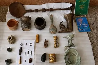 کشف گنجینه نفیس 50 میلیاردی در مراغه