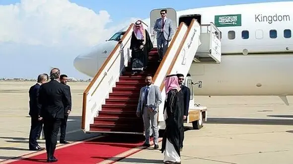 وزیر خارجه عربستان سعودی وارد تهران شد