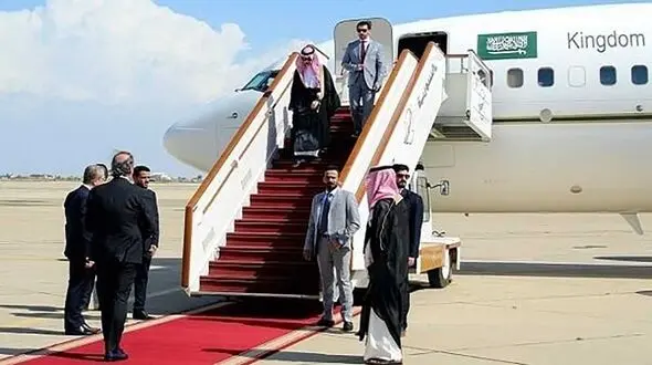 وزیر خارجه عربستان سعودی وارد تهران شد