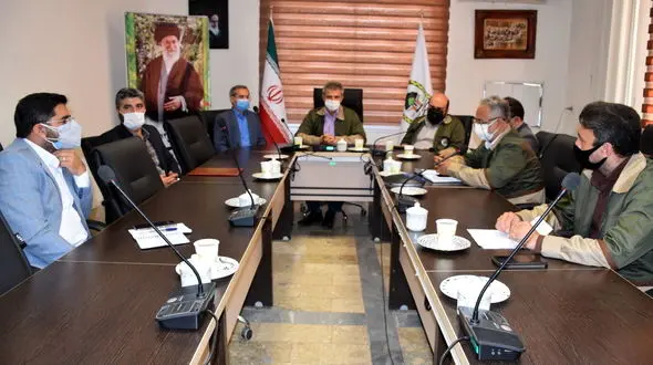 مراسم تودیع و معارفه ریس حراست منابع طبیعی وابخیزداری استان گلستان برگزارشد