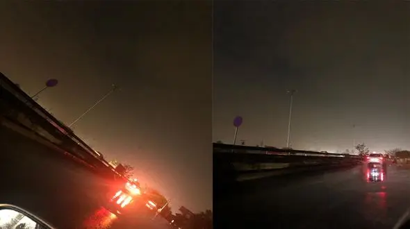 اتفاقی عجیب در بزرگراه تهران- کرج / دقایقی پیش رخ داد + فیلم