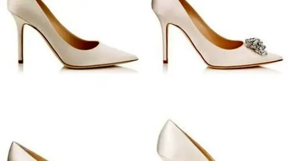 ﻿کلکسیون برند معروف کفش‌های عروس +تصاویر