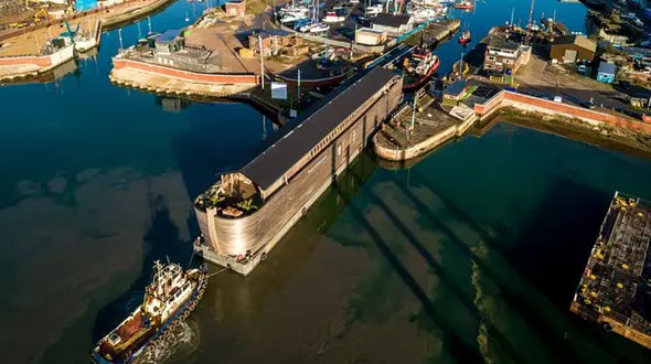 کشتی نوح در انگلستان توقیف شد + عکس های دیدنی