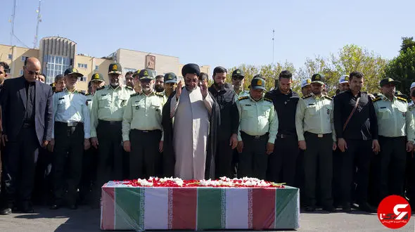 مراسم تشییع 2 شهید حادثه خلازیر 