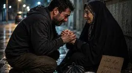 برای سرقت پول‌های یک پیرزن گدا رفتم؛ باورم نمی‌شد او مادرم باشد / وقتی شناختمش خشکم زد 