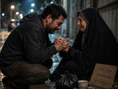 برای سرقت پول‌های یک پیرزن گدا رفتم؛ باورم نمی‌شد او مادرم باشد / وقتی شناختمش خشکم زد 