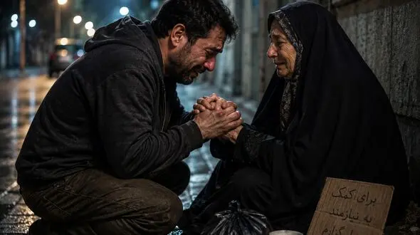 برای سرقت پول‌های یک پیرزن گدا رفتم؛ باورم نمی‌شد او مادرم باشد / وقتی شناختمش خشکم زد 