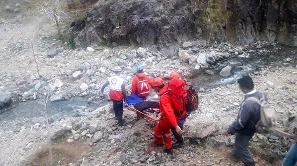 جوان حادثه دیده کاشمری به زندگی بازگشت