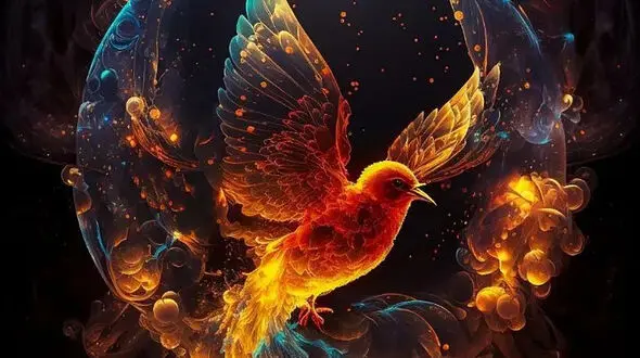 نقاشی های رنگی و طبیعی روی پرنده ها / فیلم