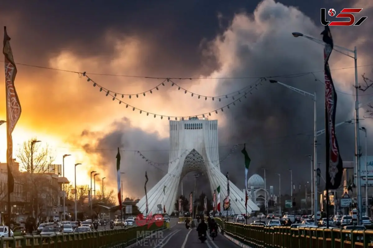 فیلم جنایت جنگی در میدان آزادی تهران 