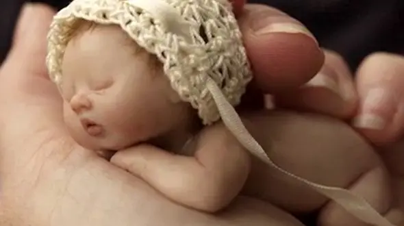  مجسمه های مینیاتوری نوزادان را چگونه می سازند ؟  + فیلم