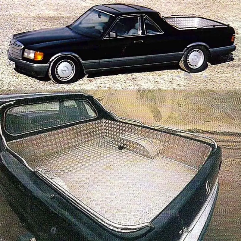 تنها مرسدس بنز 560 SEL پیکاپ جهان کجاست؟ معمای یک خودروی بسیار کمیاب از آلمان