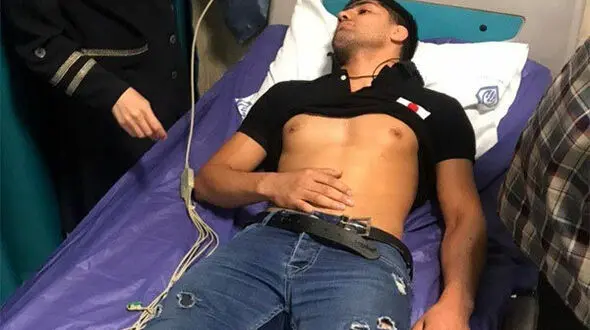 مرگ غم انگیز یک کشتی گیر جوان بر اثر برق گرفتگی در خانه کشتی اسلامشهر  + عکس