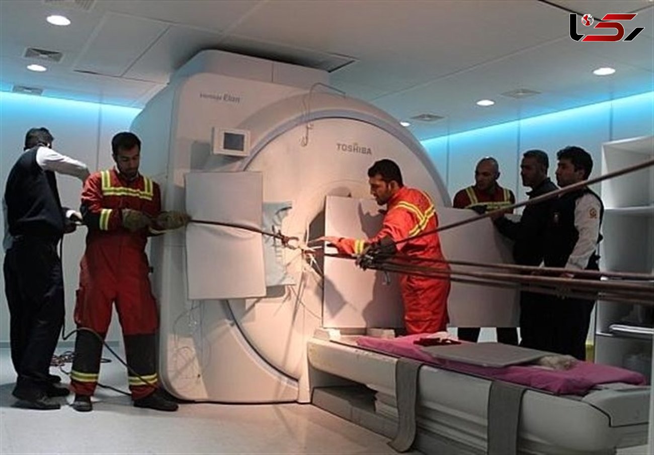 عکس‌برداری از بیمار در اتاق "MRI" بیمارستان لقمان حادثه‌ساز شد + تصاویر