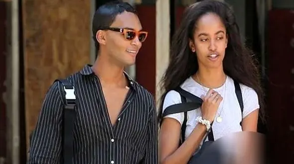 عکس‌های دختر اوباما با یک مرد عجیب لو رفت!