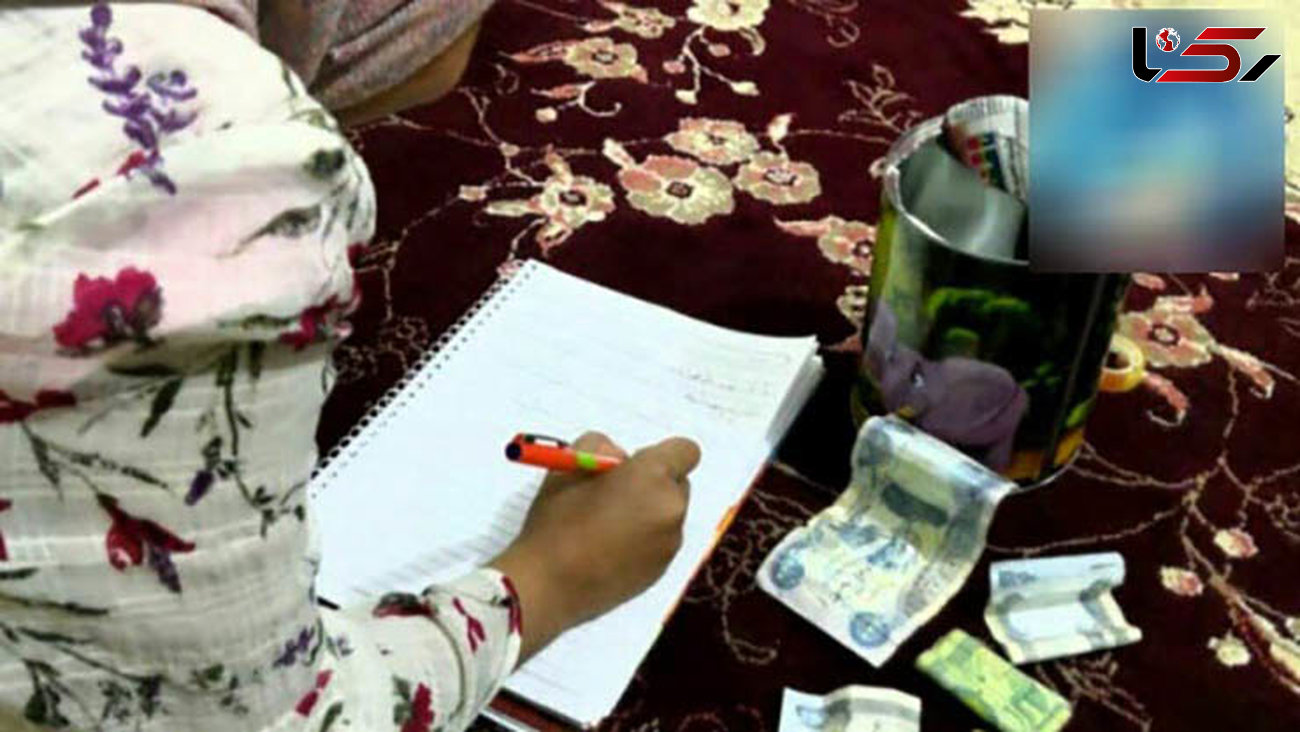 دختردانش‌آموز عراقی همه سرمایه‌اش را وقف سیل‌زدگان ایران کرد +عکس
