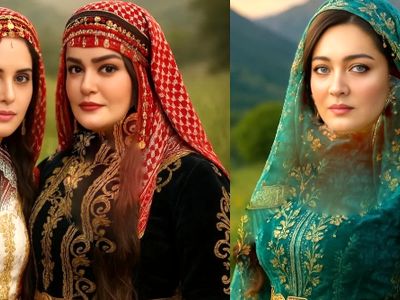 عکس ها / جذابیت خانم بازیگران ایرانی در لباس اصیل و سنتی ایران، کُردی / نگاهی به کردی پوشی نیکی کریمی و  پریناز ایزدیار ../ عکس های زن و شوهری رعنا آزادی ور و الیکا عبدالرزاقی