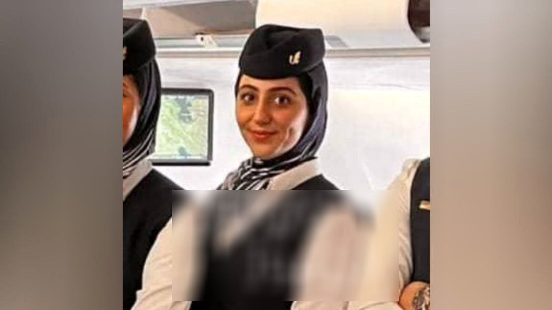 شهادت مهرنوش حاجی سلطانی خانم مهماندار ماهان در پی حملات دیشب اسرائیل ! +عکس