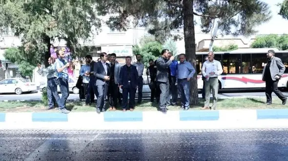  بازدید میدانی اصحاب رسانه از روند اجرای پروژه‌های شهرداری محمدیه/ تجلیل از خبرنگاران استان قزوین + گزارش تصویری