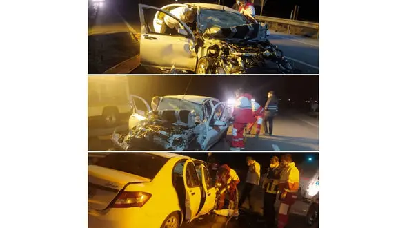 تصادف سواری و تریلی در میامی با 4 زخمی