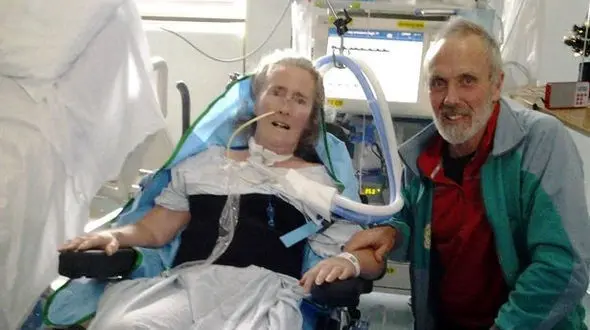 زنده ماندن یک زن بیمار بخاطر ابراز عشق و علاقه به شوهرش + عکس 