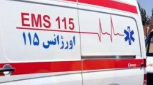 تصادف تیبا با اتوبوس در اشرفی اصفهانی