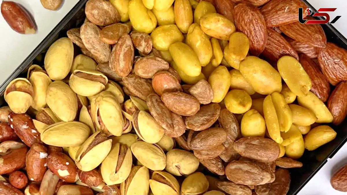 انواع آجیل مخلوط + ارزش غذایی آجیل مخلوط