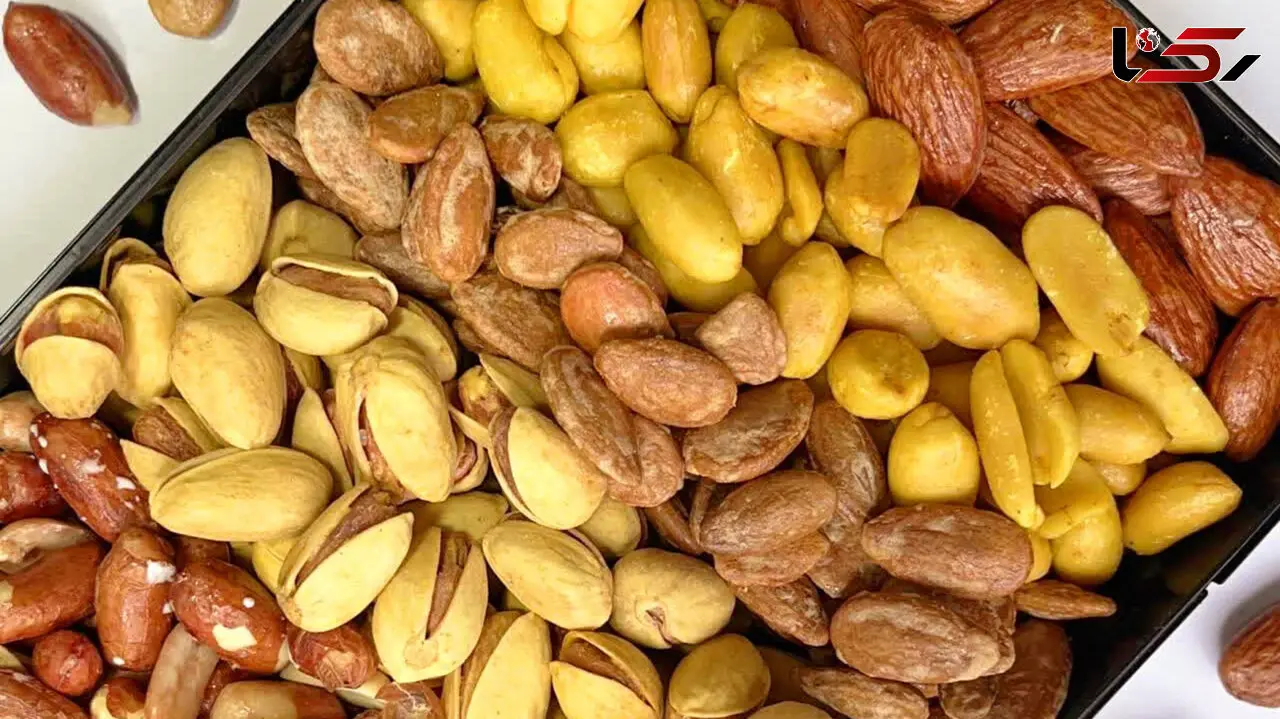 انواع آجیل مخلوط + ارزش غذایی آجیل مخلوط