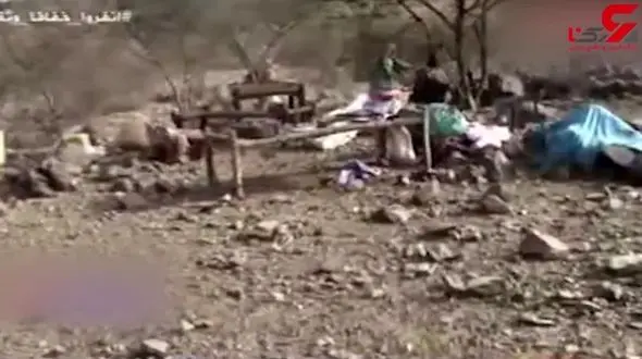 شهادت چهار زن و کودک  یمنی  + فیلم