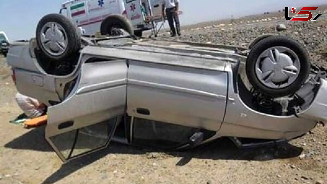 حادثه رانندگی در ساوه / یک کشته و 2 مصدوم به جا ماند 
