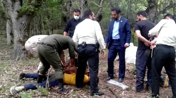 دستگیری 8 حفار غیرمجاز در چالوس