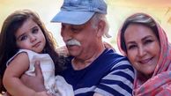 عکس خانوادگی دو عروس محمود پاک نیت اربابِ سریال پس از باران و نوه های شیرین تر از قندش+عکس