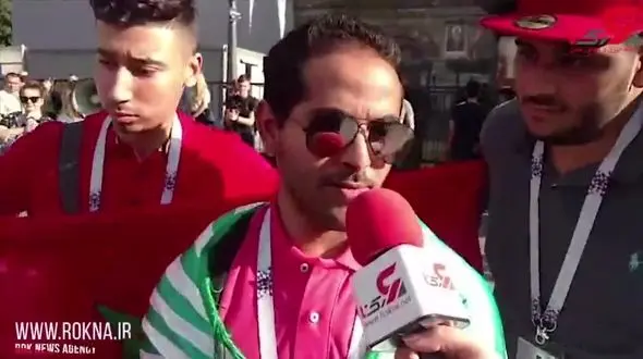 طرفداران مراکش: ایران را به سادگی و با اختلاف گل می بریم! + فیلم