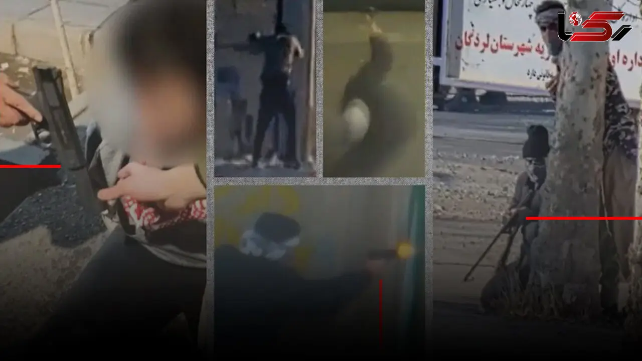 فیلم میکس شده  آخرالزمانی از ناآرامی های اصفهان / از صحنه آتش زدن اتوبوس واحد تا آتش افروزی های یک زن وسط خیابان و قمه کشی و تیراندازی مردان مسلح وسط خیابان