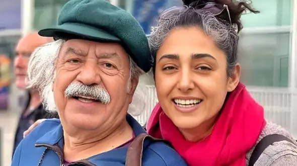 فیلم / پاسخ  بهزاد فراهانی درباره برهنه بازی  گلشیفته فراهانی در خارج ../ دختر من مگه فقط مشکل ایرانه آقا ... شما برید .... دختر بزرگترم ...