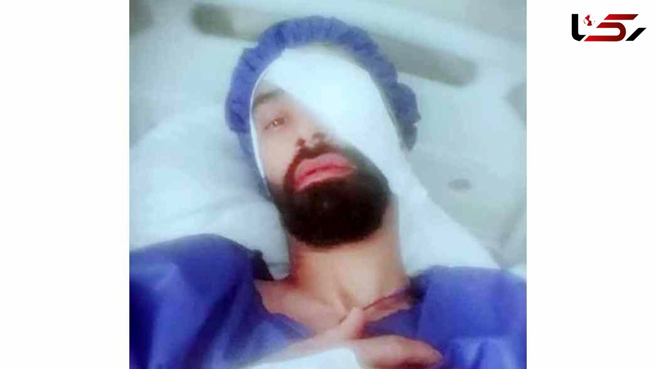 فوتبالیست ملی پوش ایرانی بینایی خود را از دست داد+ عکس دردناک