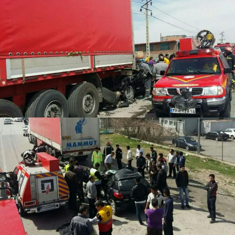 رکنا: تصادف