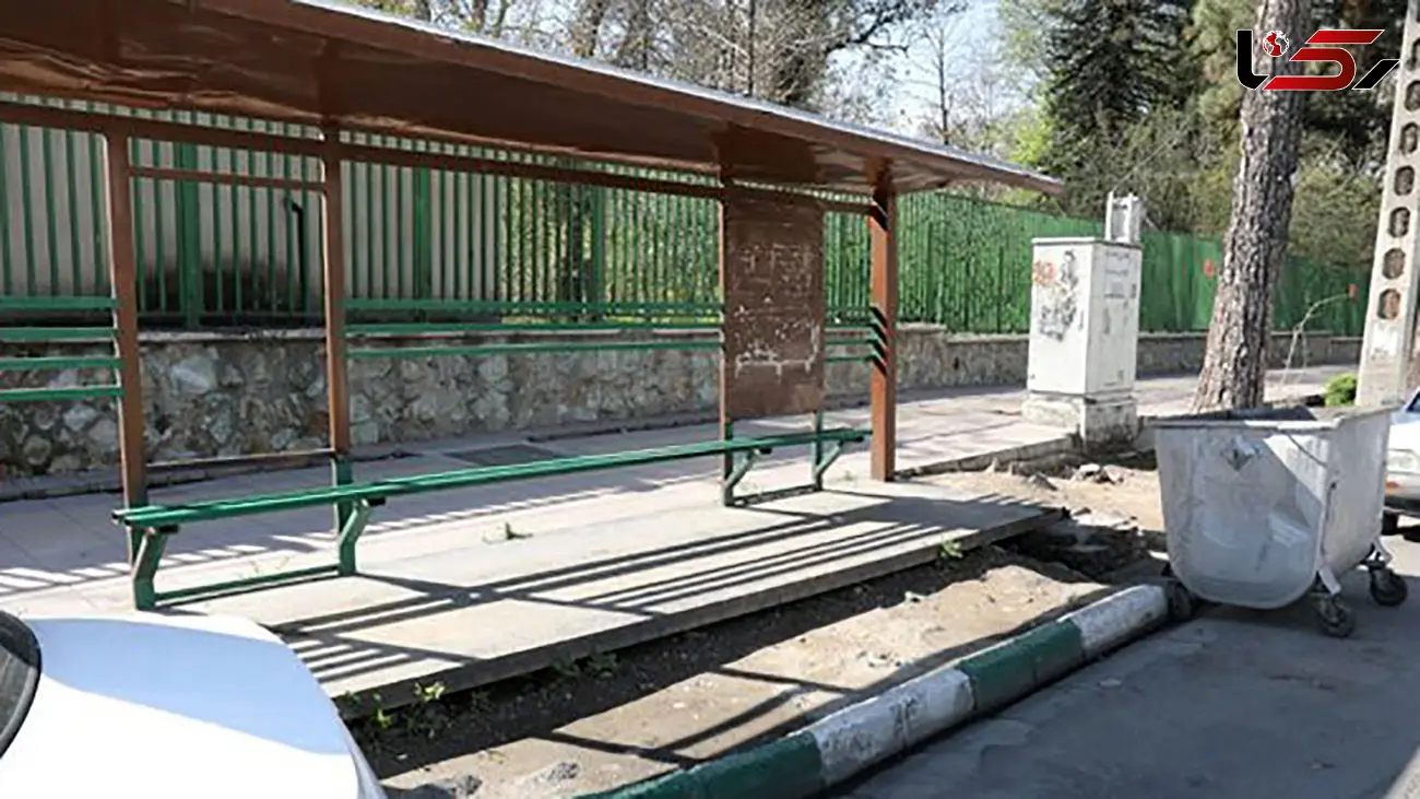 مرگ تلخ پسر جوان در سقوط ایستگاه اتوبوس روی سرش / مقصر کیست؟ + عکس