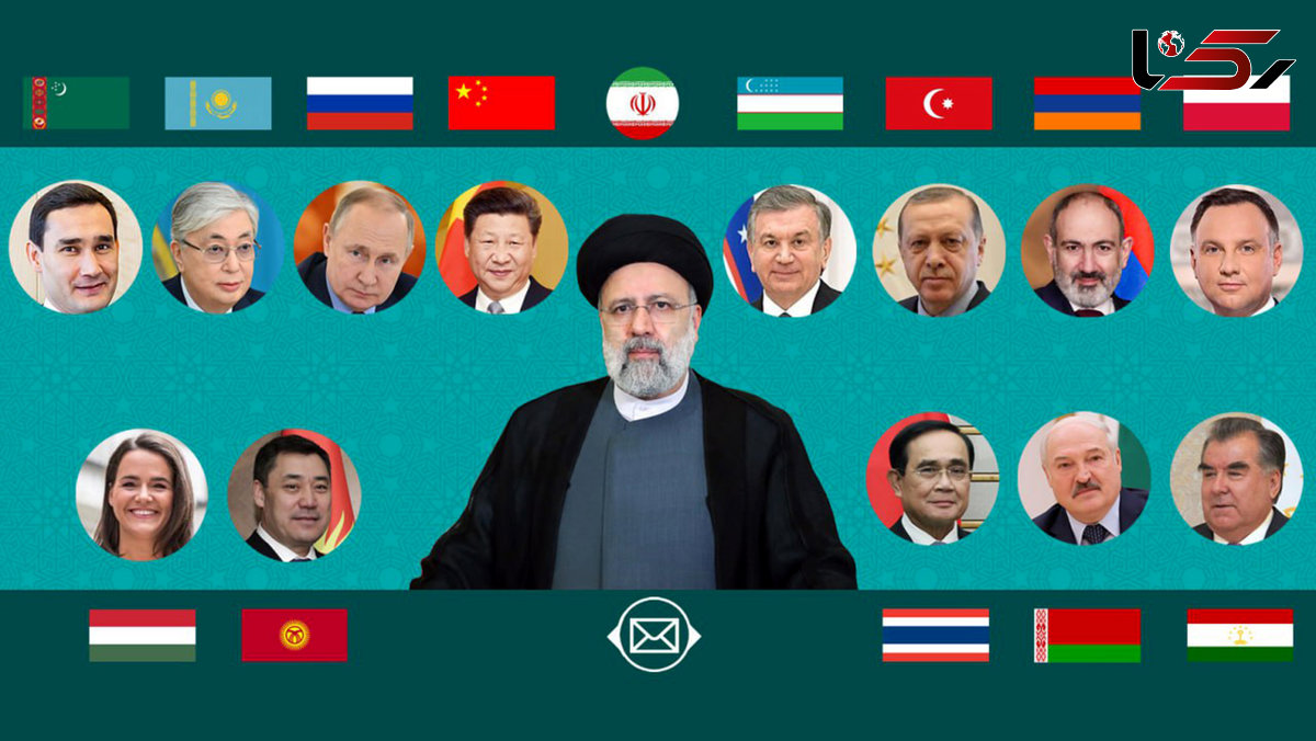 تبریکات نوروزی سران کشورها به رئیس جمهوری اسلامی ایران