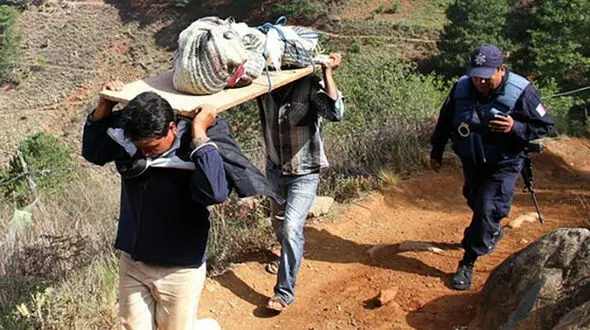 کشته شدن 35 قاچاقچی مواد مخدر در مکزیک