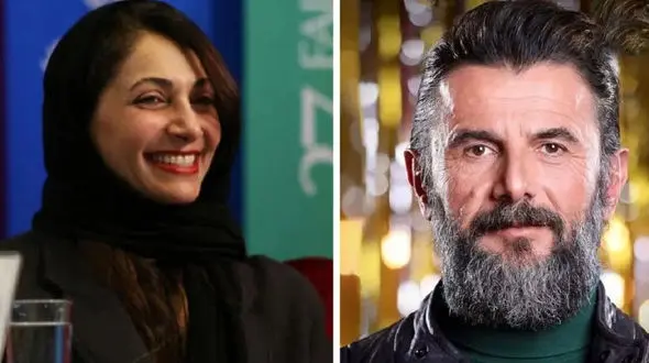 عکس های دیده نشده مراسم عروسی «امین حیایی با نیلوفر خوش خلق» در سال 1377 !