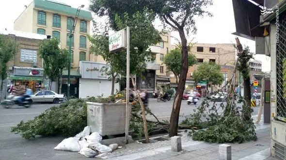 تهران امروز طوفانی می شود! / مردم عصر مراقب باشند!
