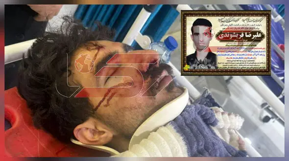 فیلم آواز جگرسوز خواننده جوان قبل مرگ روی تخت در مسیر  اتاق عمل / فکر نمیکرد آسمانی شود ../ پدر علیرضا قریشوندی در قبرستان کنار بچه اش میخوابد ...