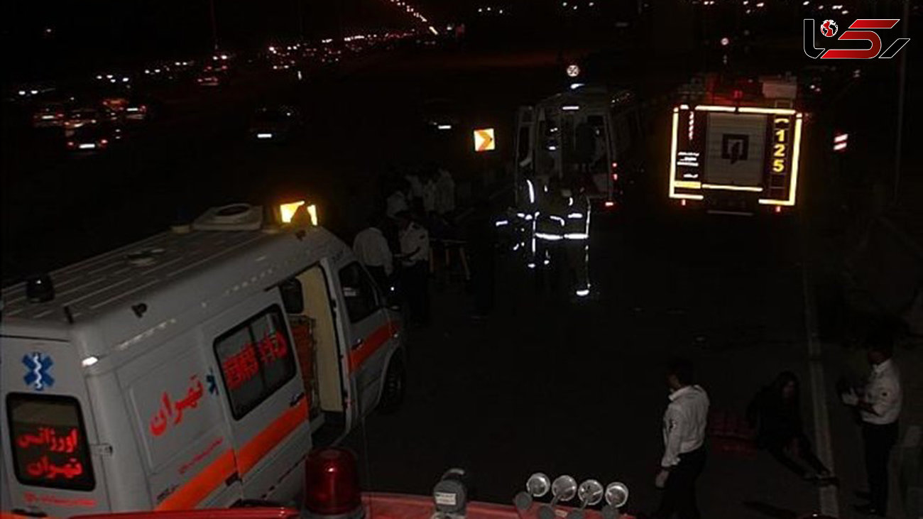 مرگ دلخراش 2 نفر در تصادف کامیون و پاترول+عکس