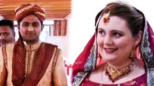 مسلمان شدن دختر آمریکایی بخاطر عشق + عکس