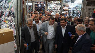 بازدید 2 ساعته معاون اول رئیس جمهور از بازار کفش بازار بزرگ تهران  + عکس ها