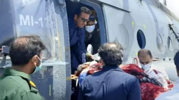 عملیات ویژه هلی کوپتر سپاه بخاطر زن باردار ! + عکس