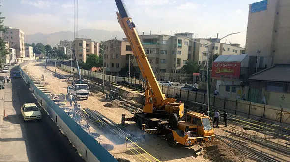 توقف پروژه احداث زیرگذر استاد معین تا مدت نامعلوم