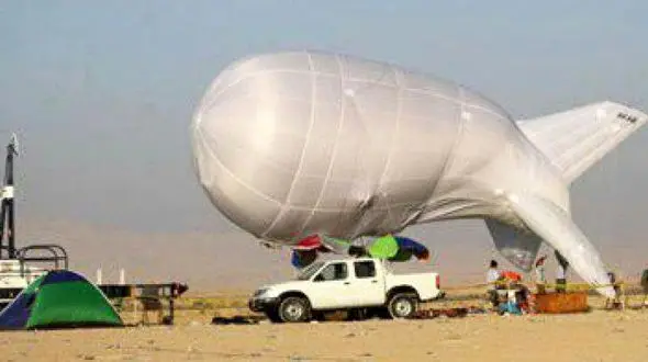 نصب بالن اینترنتی در منطقه سر پل ذهاب